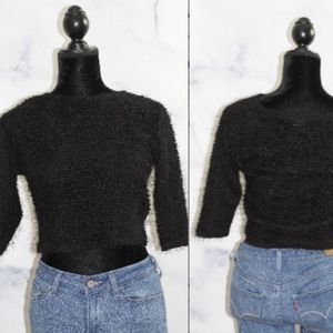 FUEGO Black Sweater (L)